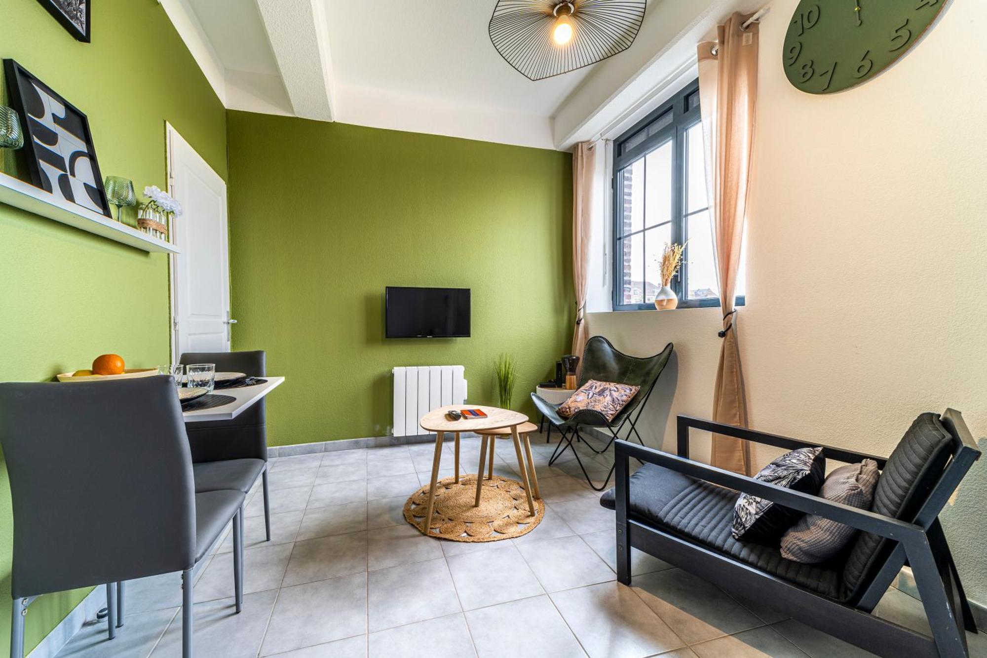 Stay Cosy Lille I Tourcoing - Appartement - Hypercentre - Parking Securise - Wifi - Netflix - Cuisine Exteriér fotografie